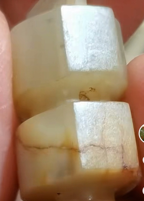 古玩玉器做舊仿漢代“玉司南”真品鑒賞圖