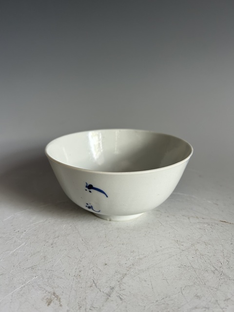 古玩陶瓷清·光緒青花梅花紋碗真品鑒賞圖