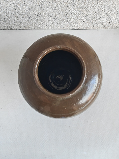 古玩陶瓷茶葉末釉瓜楞罐拍賣,當前價格580元