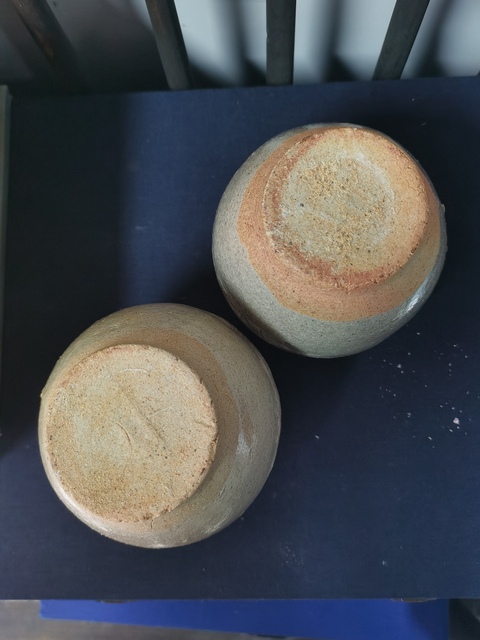 古玩陶瓷元代影青罐一對拍賣,當前價格750元