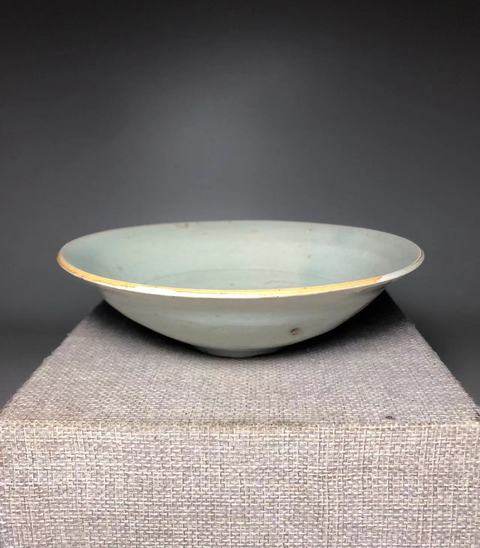 古玩陶瓷宋，景德鎮窯影青釉鵝紋碗拍賣，當前價格1600元