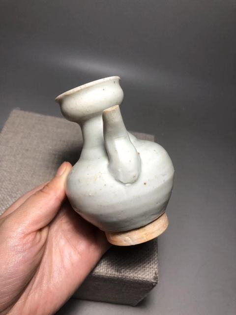 古玩陶瓷青白釉執壺真品鑒賞圖
