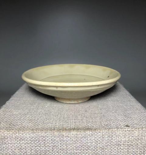 古玩陶瓷青白釉淺盤真品鑒賞圖