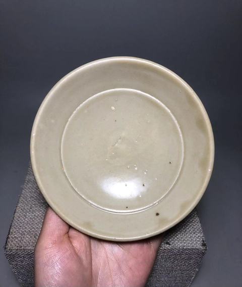 古玩陶瓷青白釉淺盤真品鑒賞圖