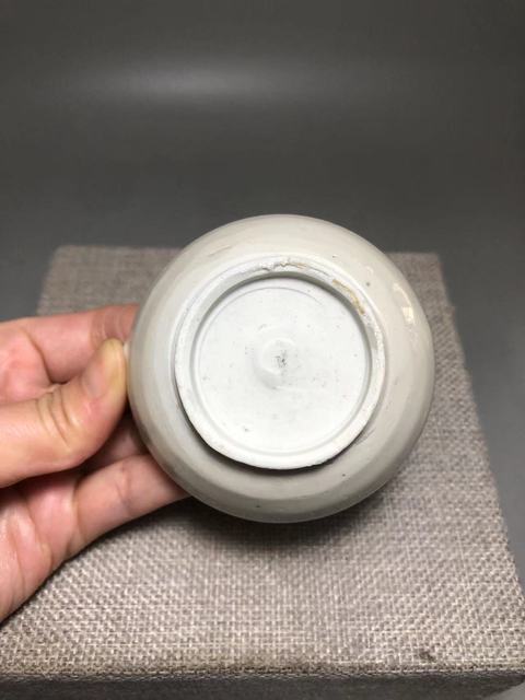 古玩陶瓷青白釉油燈真品鑒賞圖