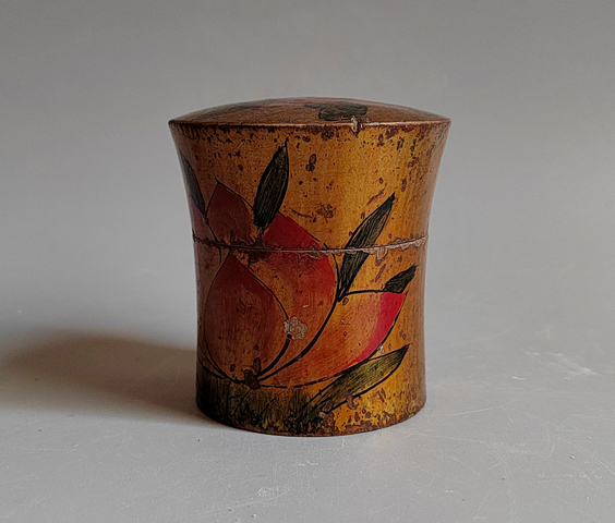古玩陶瓷漆盒真品鑒賞圖