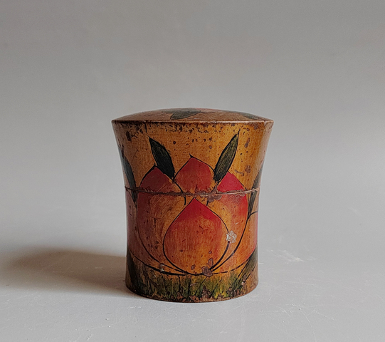 古玩陶瓷漆盒真品鑒賞圖
