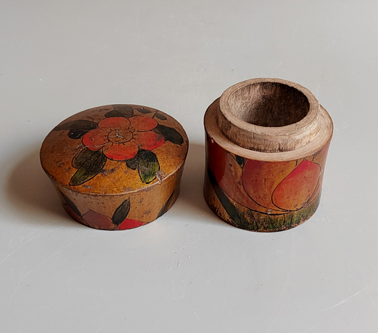 古玩陶瓷漆盒真品鑒賞圖