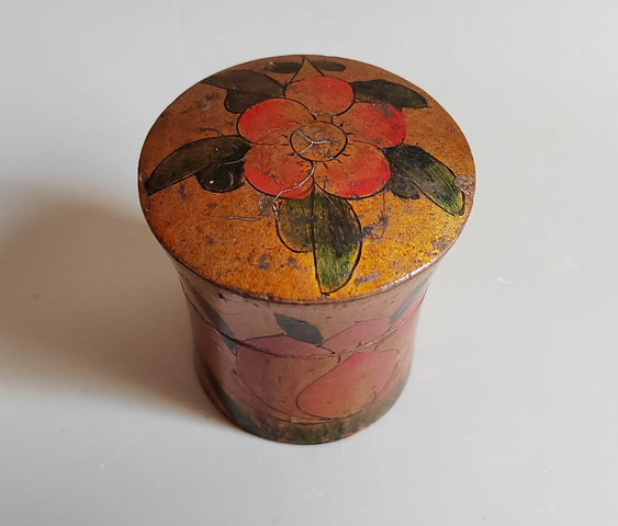 古玩陶瓷漆盒真品鑒賞圖