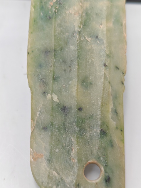 古玩玉器地方料玉圭真品鑒賞圖