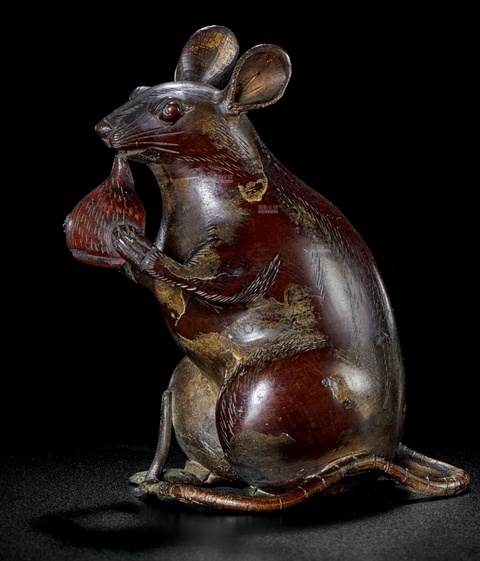 古玩銅器獅子真品鑒賞圖
