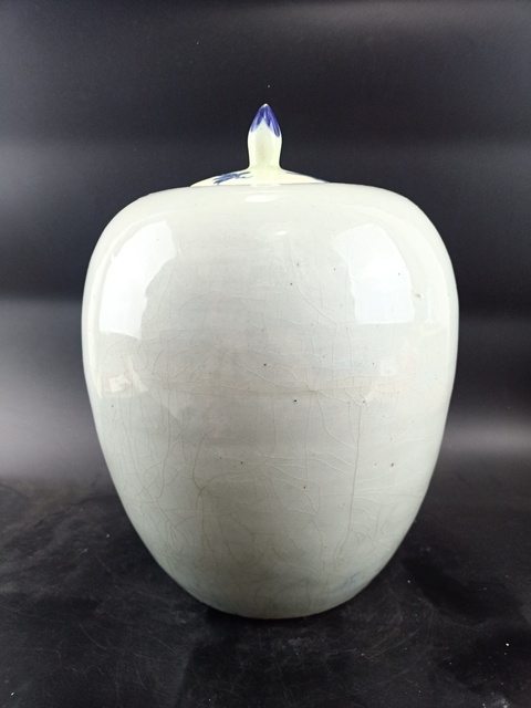 古玩陶瓷【清末】青花花鳥紋冬瓜罐【傳世佳品】【細路畫片】【大師級作品，頂級畫工】拍賣，當(dāng)前價格0元