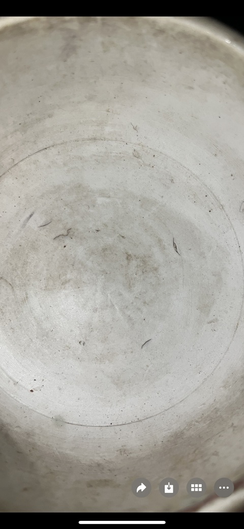 古玩陶瓷豇豆紅釉水洗真品鑒賞圖