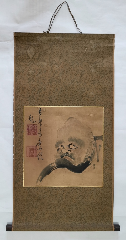 古玩字畫寫意人物真品鑒賞圖