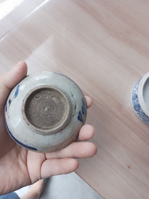 古玩陶瓷磁州窯青花盤真品鑒賞圖