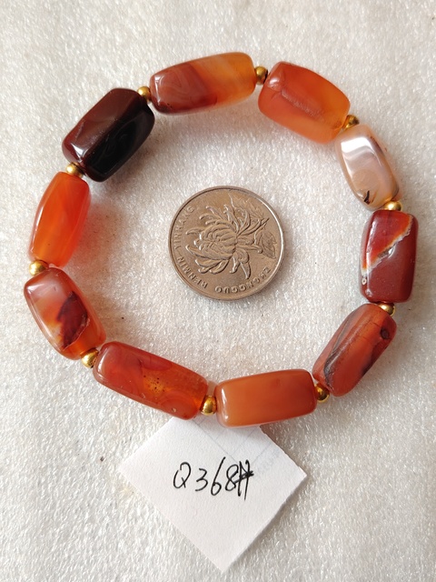 古玩玉器天然紅瑪瑙珠串拍賣(mài),當(dāng)前價(jià)格138元
