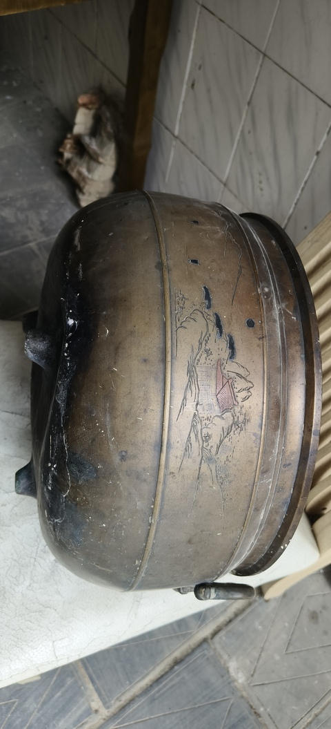 古玩銅器銅爐真品鑒賞圖