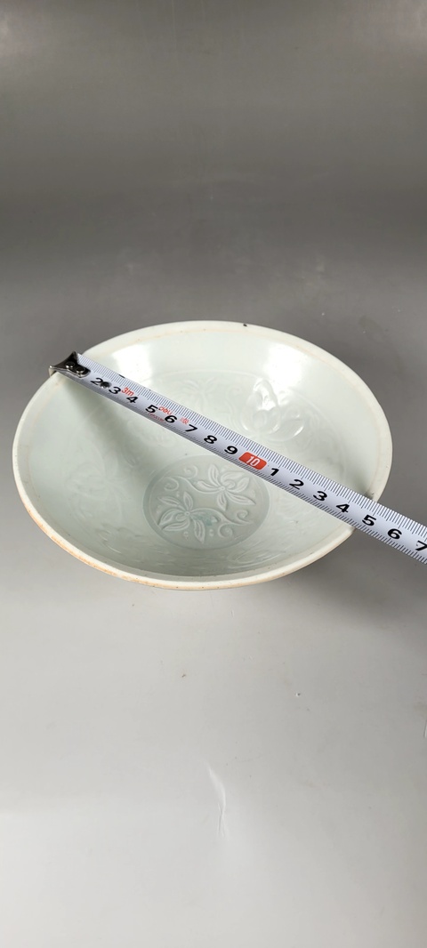 古玩陶瓷宋代·影青釉模印蓮花紋碗真品鑒賞圖