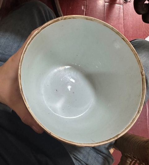 古玩陶瓷青花刀馬人物蓋缸真品鑒賞圖