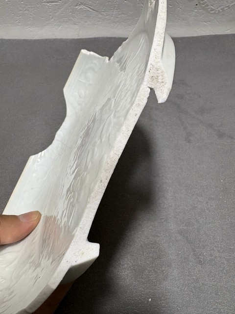 古玩陶瓷樞府釉花卉紋盤真品鑒賞圖