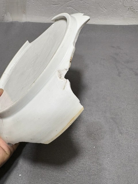 古玩陶瓷樞府釉花卉紋盤真品鑒賞圖