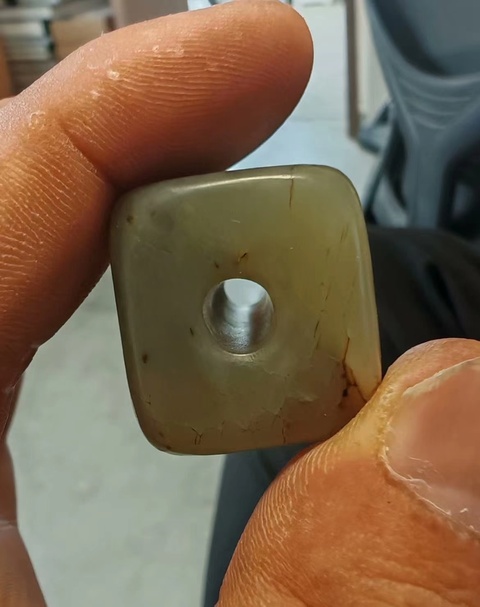 古玩玉器玉勒子真品鑒賞圖