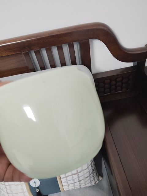古玩陶瓷翠青釉圍棋罐真品鑒賞圖