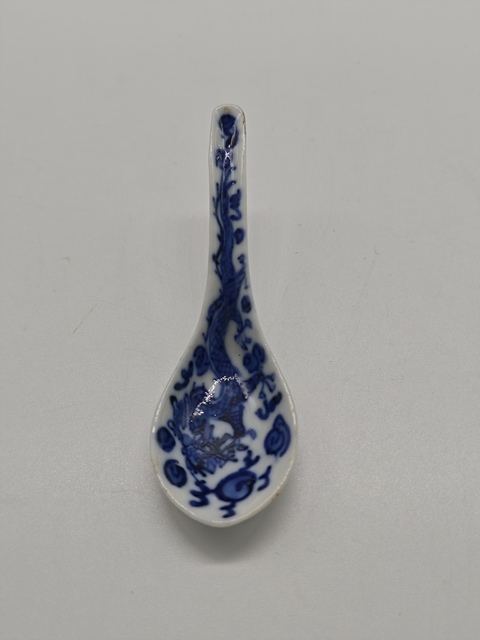 古玩陶瓷青花長壽紋勺拍賣,當前價格1600元