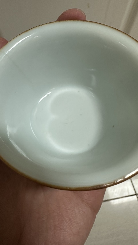 古玩陶瓷蘭花杯拍賣,當前價格3600元