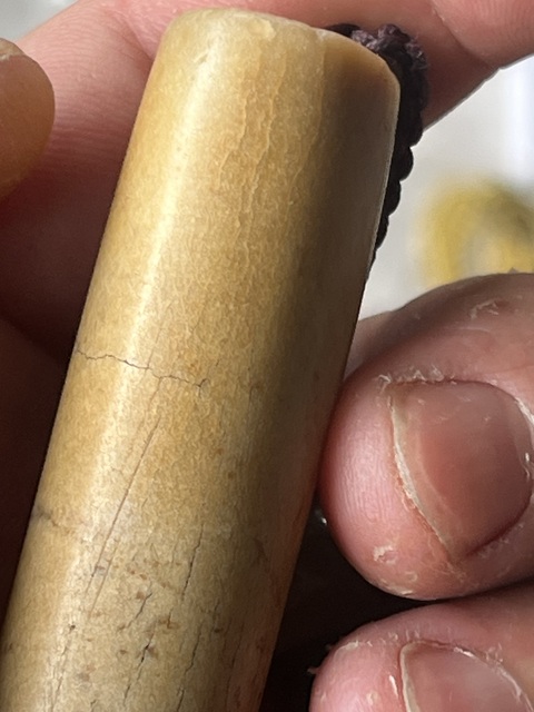 古玩玉器地方料勒子真品鑒賞圖