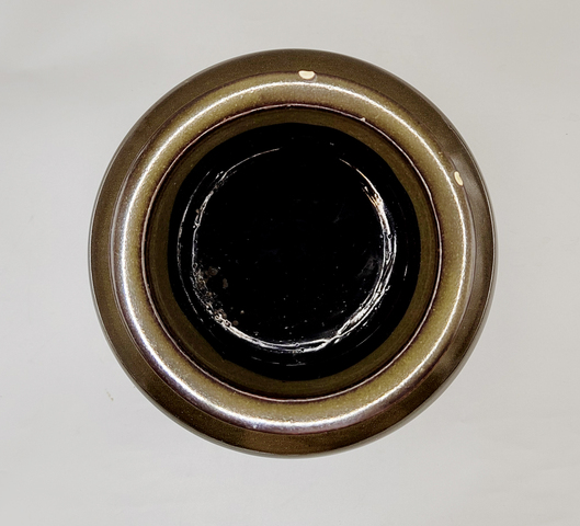 古玩陶瓷茶葉末釉高領罐真品鑒賞圖
