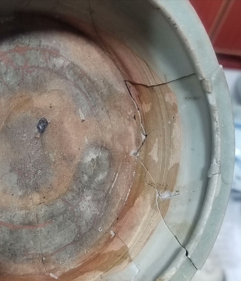 古玩陶瓷龍泉青瓷八卦爐真品鑒賞圖