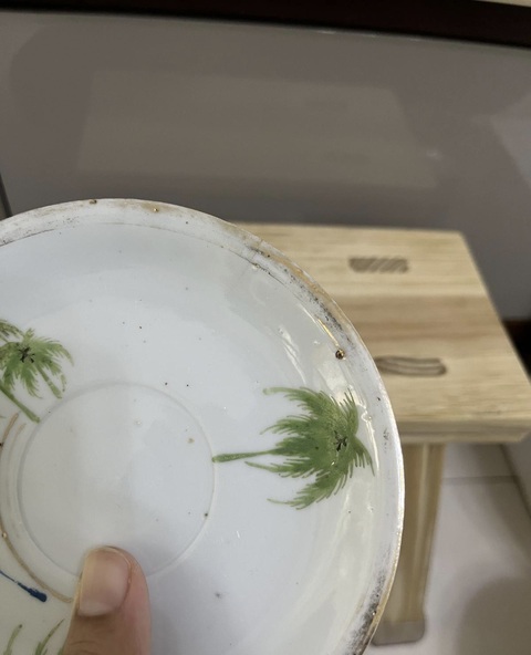 古玩陶瓷民國粉彩盤子拍賣,當前價格0元