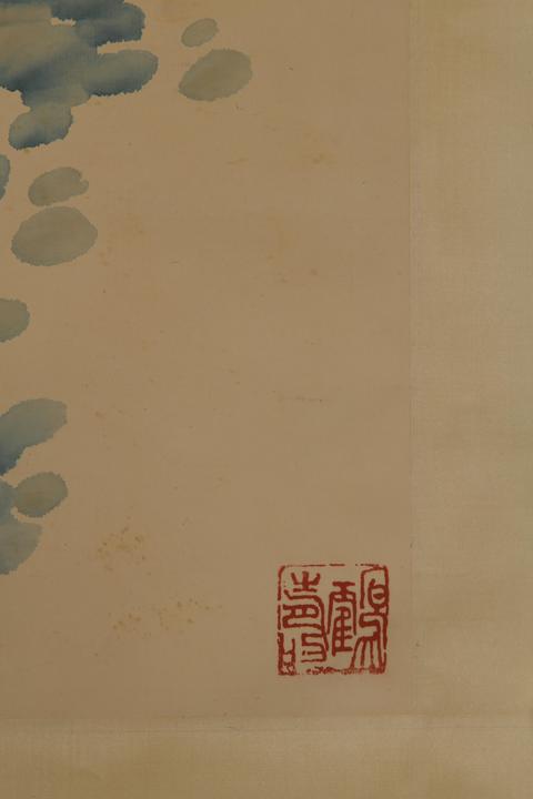 古玩字畫大壽圖真品鑒賞圖