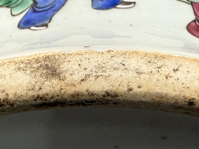古玩陶瓷晚清百子鬧春粉彩將軍罐真品鑒賞圖