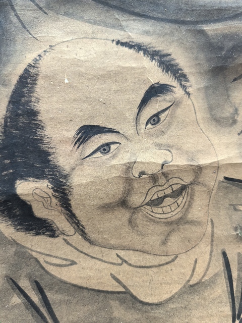 古玩字畫佚名人物真品鑒賞圖