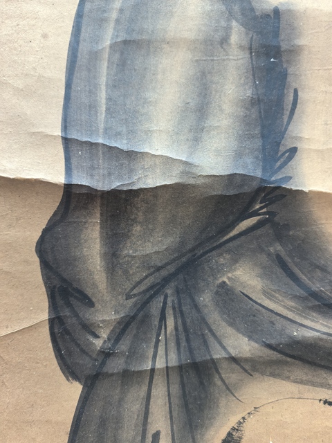 古玩字畫佚名人物真品鑒賞圖