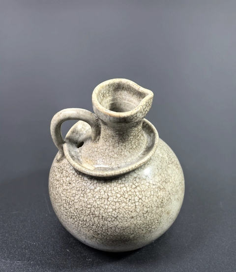 古玩陶瓷【無托實拍】哥釉花澆拍賣,當前價格555元