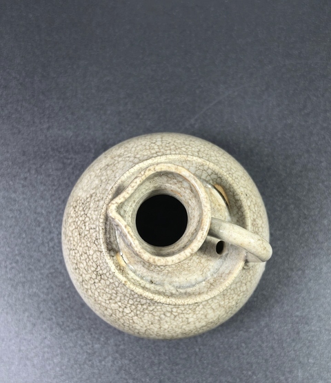 古玩陶瓷【無托實拍】哥釉花澆拍賣,當前價格555元