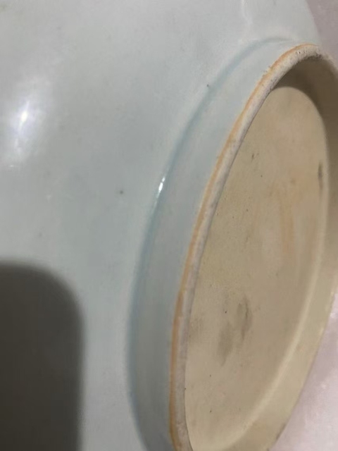 古玩陶瓷一路連科青花盤真品鑒賞圖