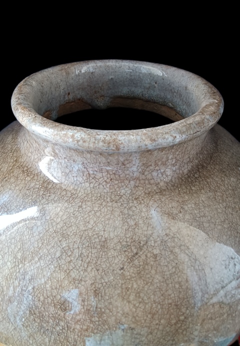 古玩陶瓷青釉罐真品鑒賞圖