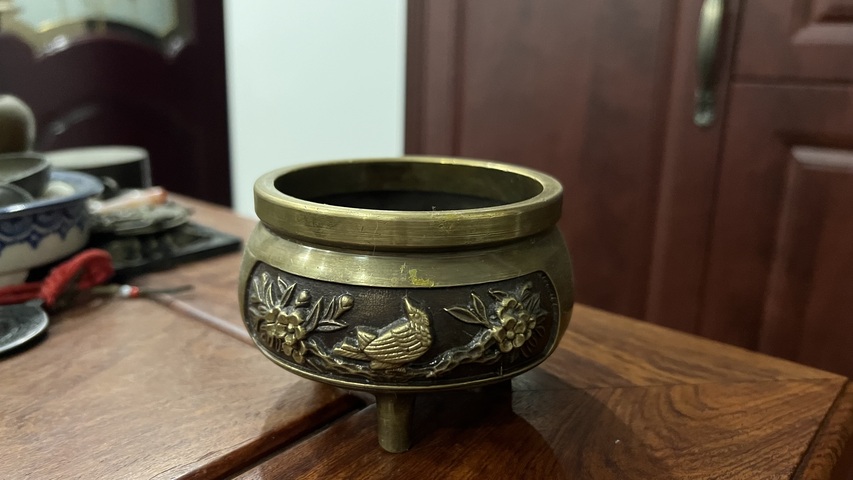 古玩雜項銅香爐真品鑒賞圖