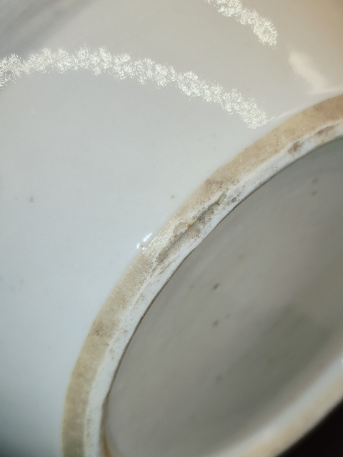 古玩陶瓷清代，精品通景山水人物青花罐拍賣，當前價格3999元