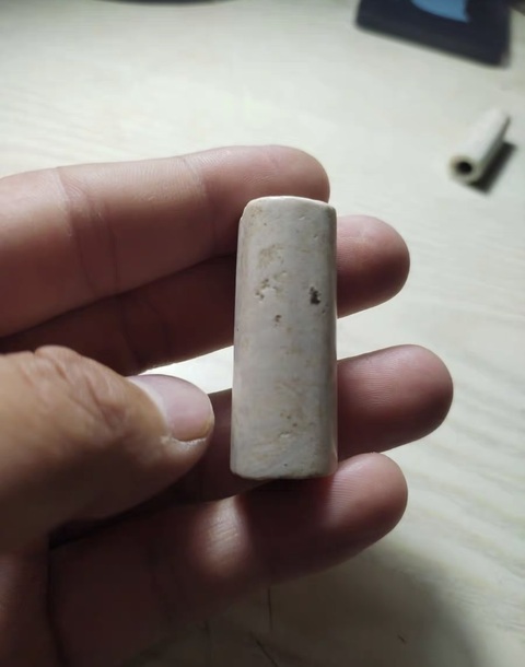 古玩玉器仿古玉勒子真品鑒賞圖
