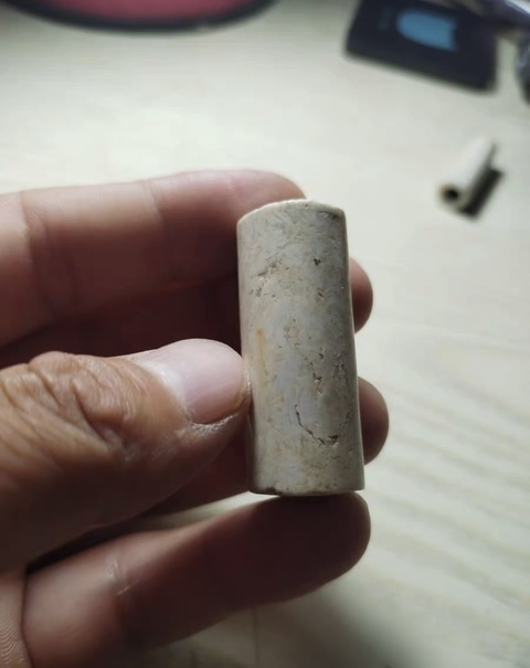 古玩玉器仿古玉勒子真品鑒賞圖
