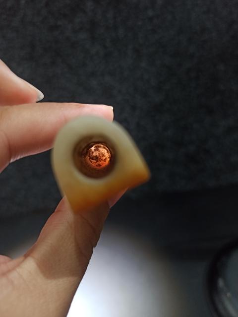古玩玉器清代翡翠雕“素紋翎管”拍賣，當前價格9800元