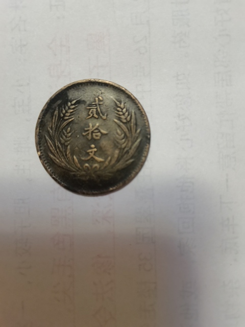 古玩錢幣中華銅幣真品鑒賞圖