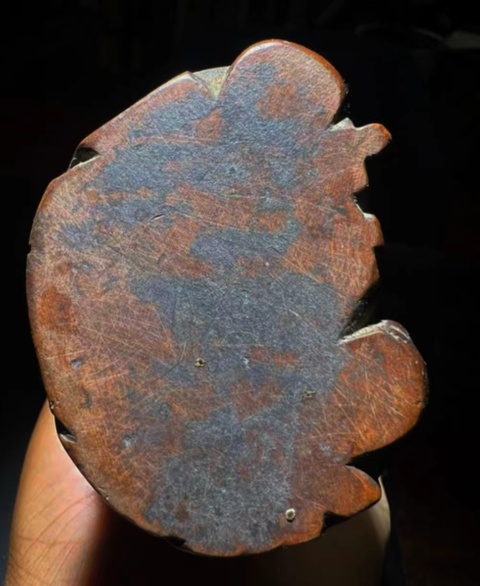 古玩雜項木雕人物真品鑒賞圖