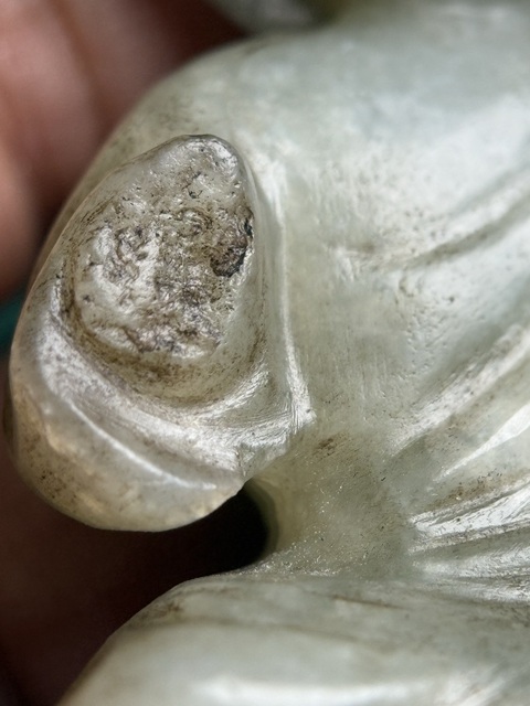 古玩玉器六朝玉佛像真品鑒賞圖
