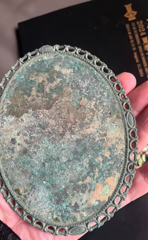 古玩銅器銅鏡真品鑒賞圖